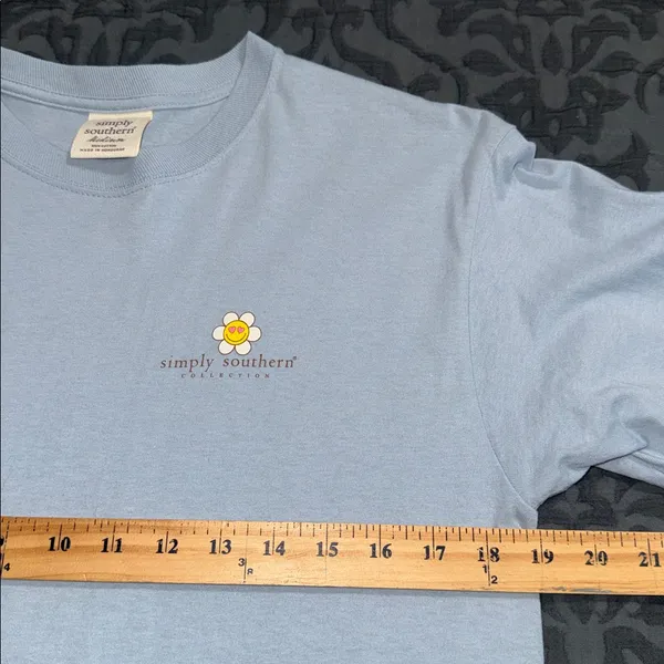 Simply Southern medium long sleeve tee it’s a good day to have a good day happy - Image 4