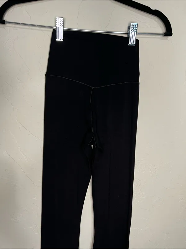 Offline by Aerie Real Me Crossover Flare‎ Black Yoga Leggings - Image 7
