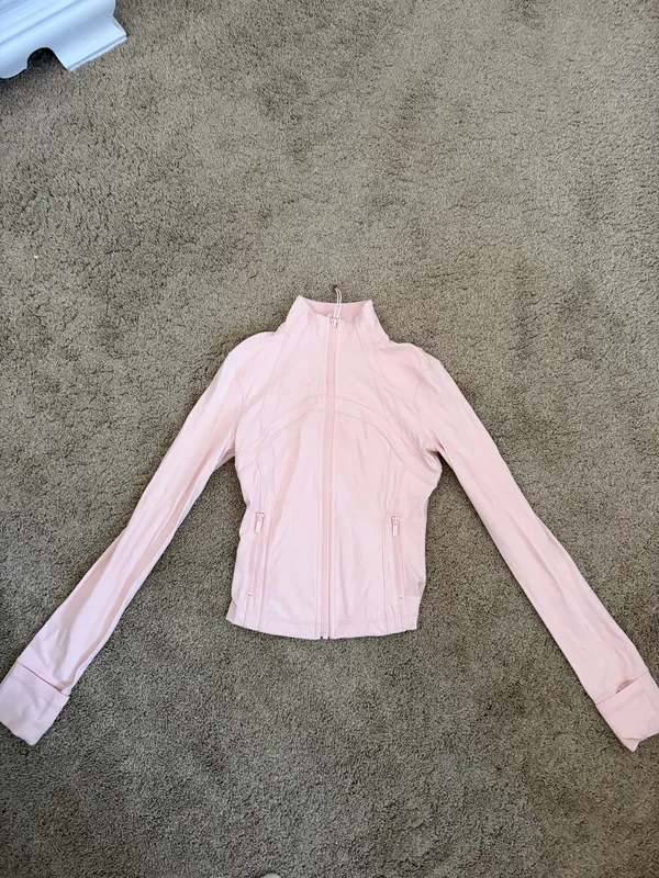 Pink Lululemon Zip up  - Image 2