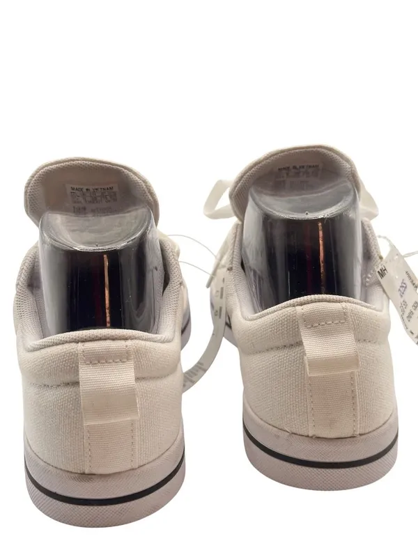 Adidas Size M 5.5 / W7.0 Unisex White Lace Up Canvas Sneakers - Image 10