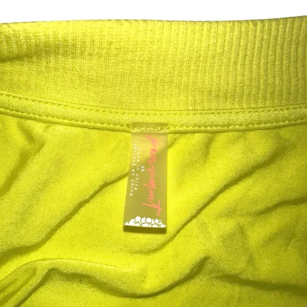 Free People Movement Runner Up Long Sleeve Neon Yellow Shirt XS in Margarita - Image 6