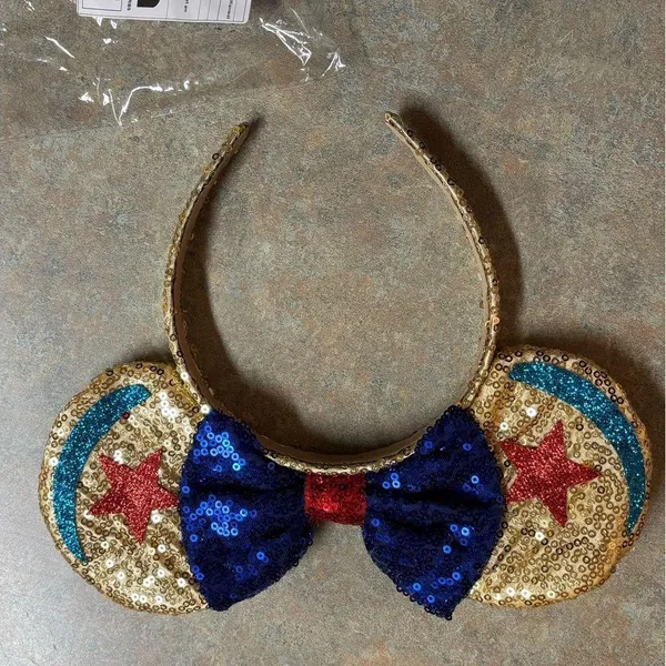 Cutest Captain America inspired Mouse ears headband - Image 2