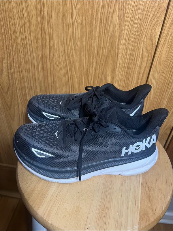 Hoka Black Athletic Running Shoes - Image 2