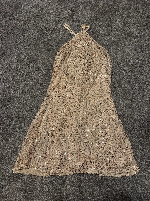 Sparkly dress Gold Size M - Image 4