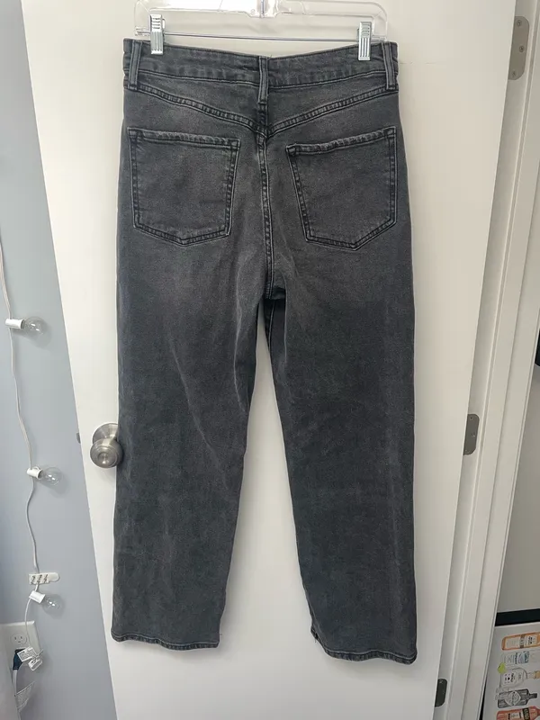 Forever 21 Jeans Mom Black High-Rise - Image 3