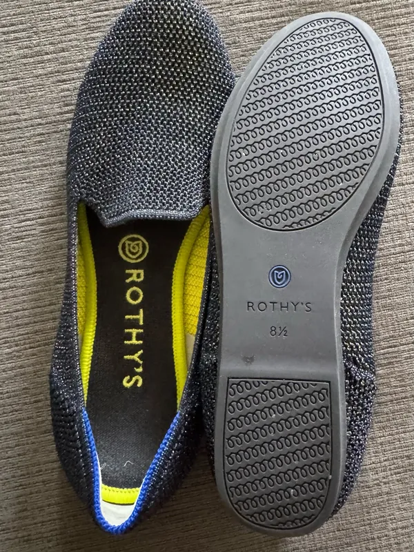 Rothy’s metallic lattice loafers - Image 3