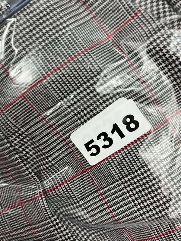 Lulu's Size Small Gray Plaid Tie-Waist Mini Skirt - Image 8