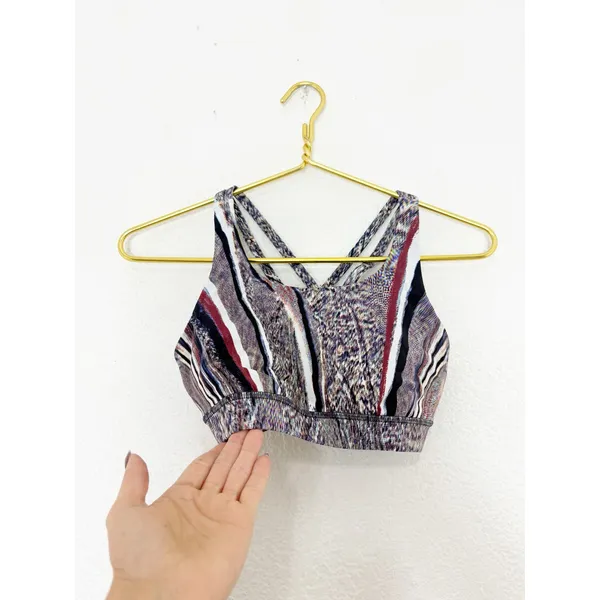 Lululemon Energy Nuxlux Sports Bra Polychromatic Energy Size 6 Workout - Image 10