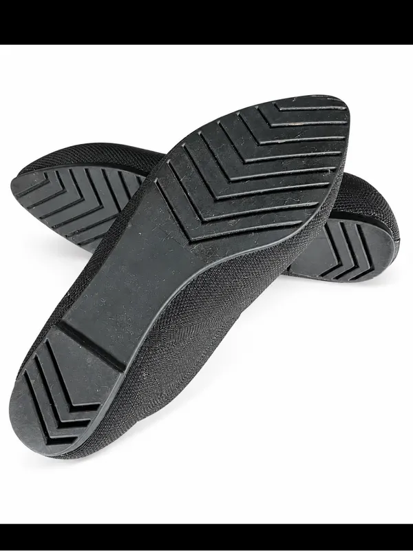 Cynthia Rowley Black Pointed Knit Slip-Ons - Image 4