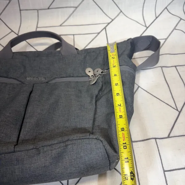 Doona All-Day Diaper Bag One Size Grey Heather Stroller Attachment Changing Mat - Image 13