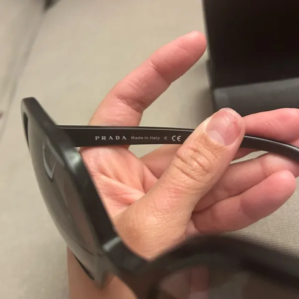 PRADA SUN GLASSES w/case - Image 4