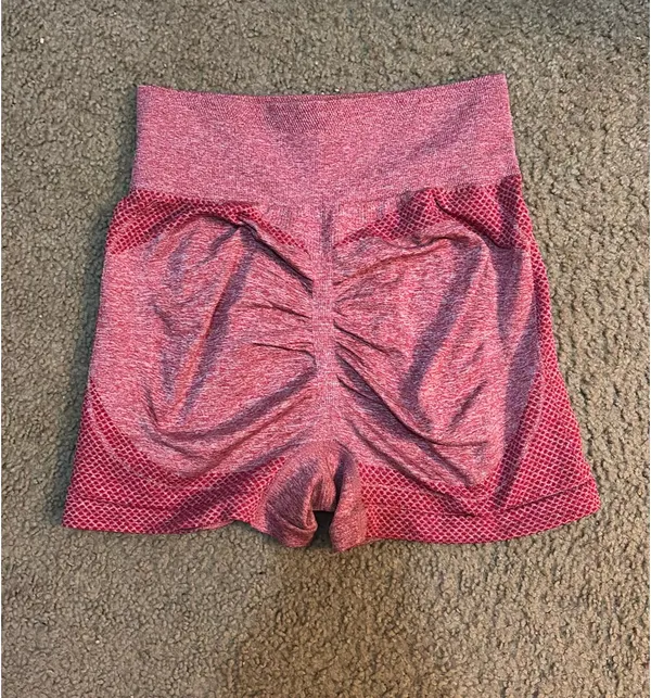 Pink biker shorts Size M - Image 2