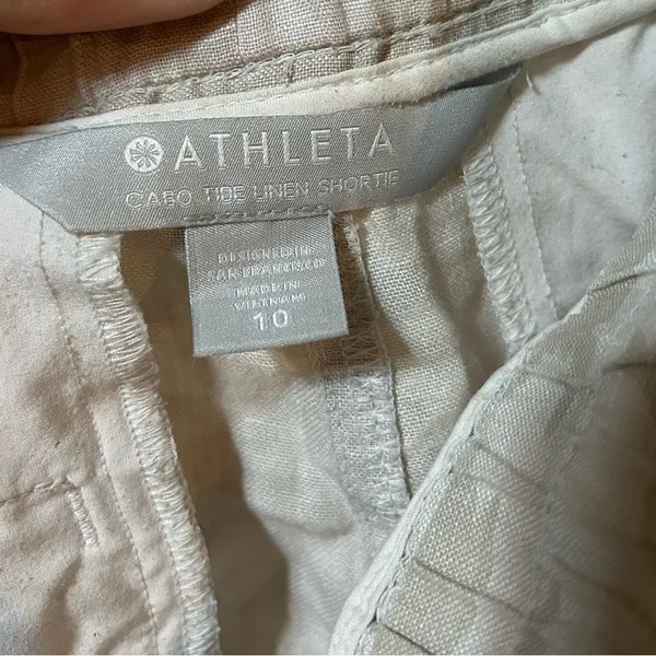 Athleta Cabo tide linen shortie - Image 4