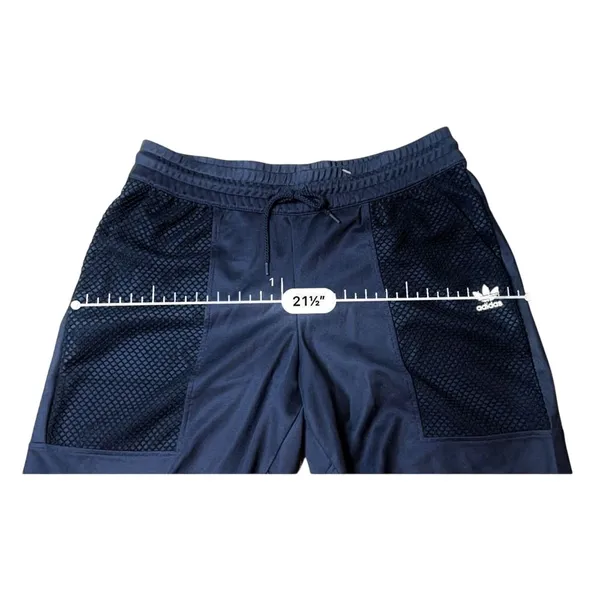 Adidas Osaka BQ5735 Navy Knit Shorts MEDIUM NWOT Activewear Basketball Shorts‎ - Image 6