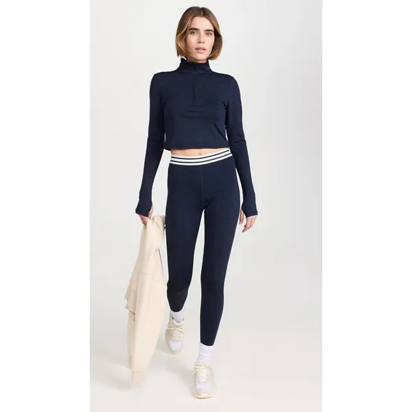 Splits59 Stevie Active Rib Half Zip‎ New with Tags Size Small - Image 3