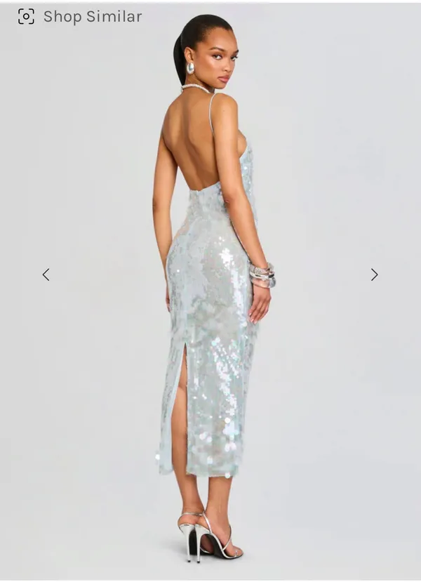 Retrofete Alana Sequin Dress - Image 6