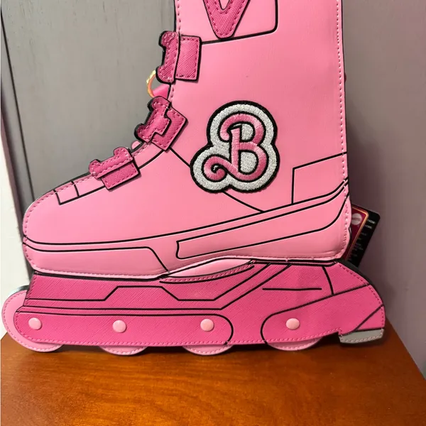 BeachLunchLounge Loungefly Barbie Movie Rollerblade Bag - Image 4