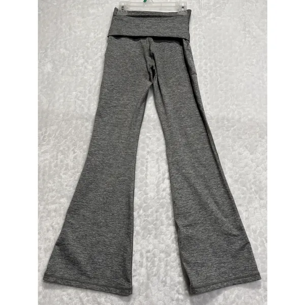 AERIE OFFLINE The Hugger High Waisted Foldover Flare Legging Yoga Pants Sz XS - Image 2