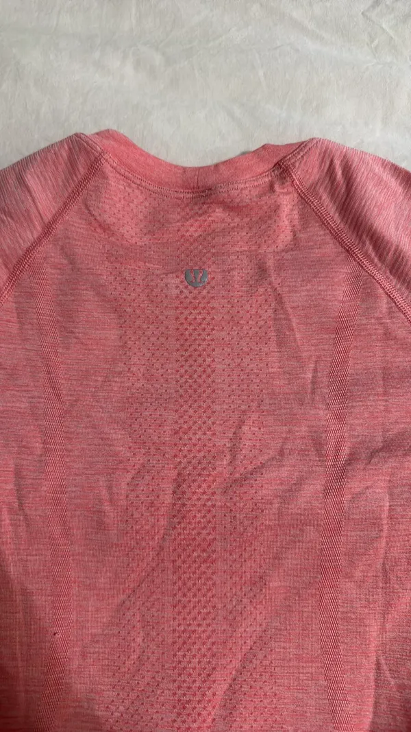 Lululemon Coral Swiftly Tech Short Sleeve - Image 2