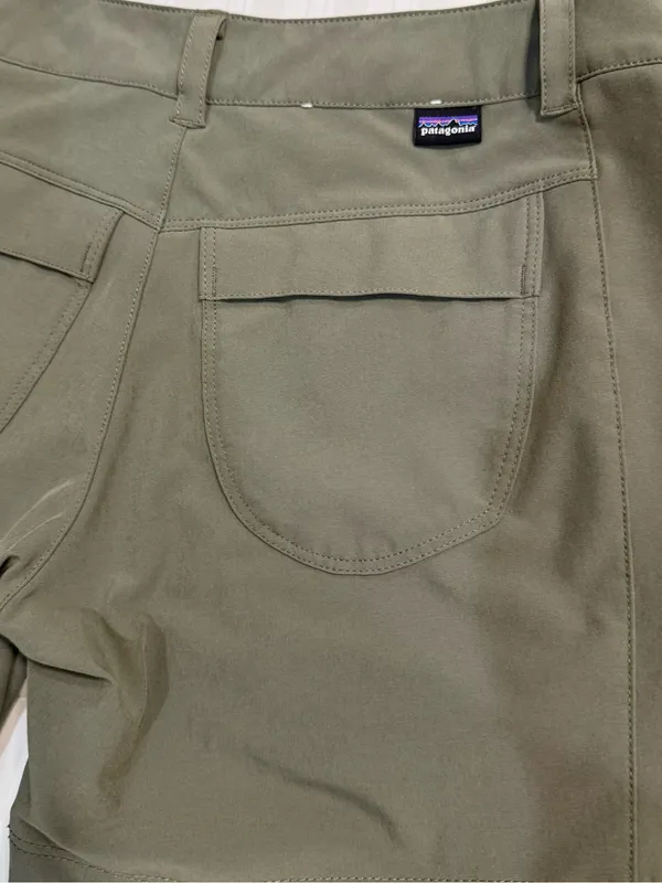 Patagonia Olive Green Happy Hike Shorts Size 2 - Image 6