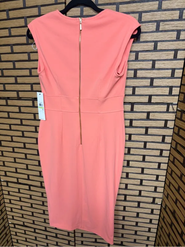 Calvin Klein melon dress size 4 - Image 2