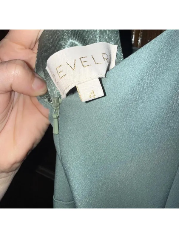 Revelry Nicole Crepe Dress - Image 5
