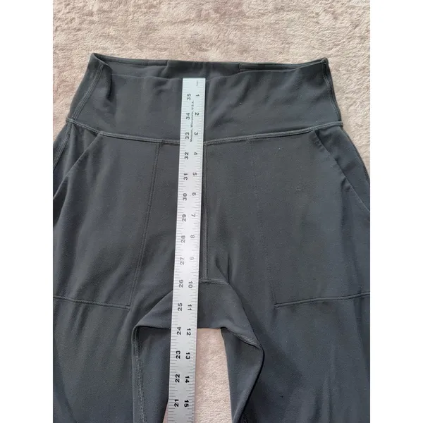 Lululemon Women's Pant High-Rise With Pockets‎ Dark Gray Size 6 - Image 7