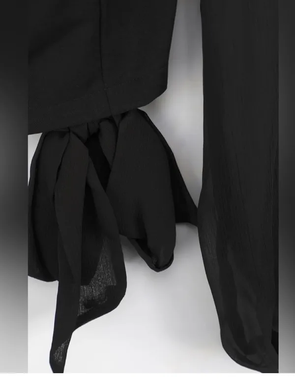 Lulus Crop Top Tie Back - Image 6
