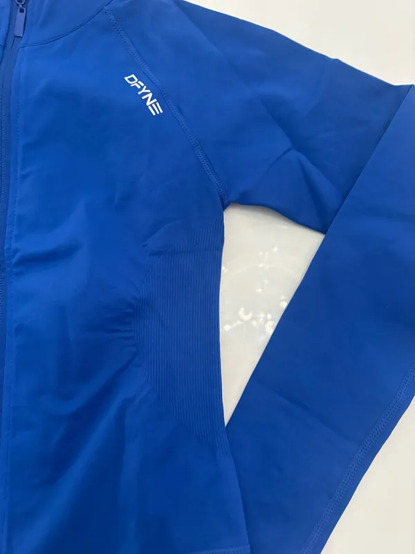 DFYNE Jacket zip up blue small  - Image 4