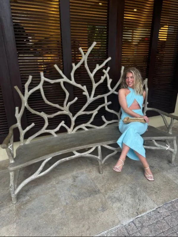 Simon Miller Blue Breeze Yabba Linen Dress 8 - Image 2
