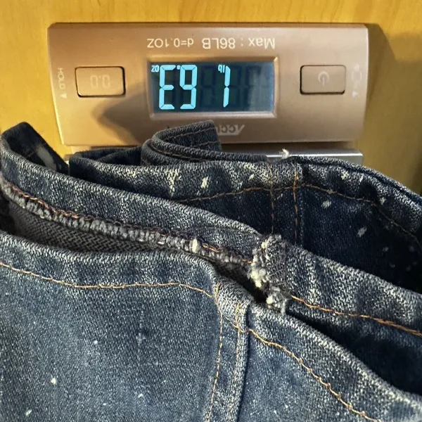 Vintage Wrangler Bleached Denim Blazer Jacket‎ S | Western Grunge Streetwear - Image 8