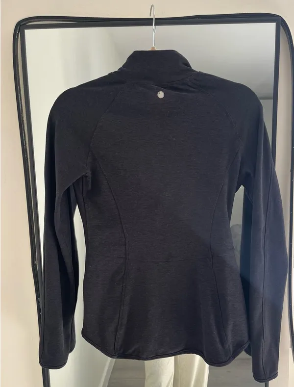 Yogalicious Jacket Black Full-Zip Lightweight Yoga - Image 4