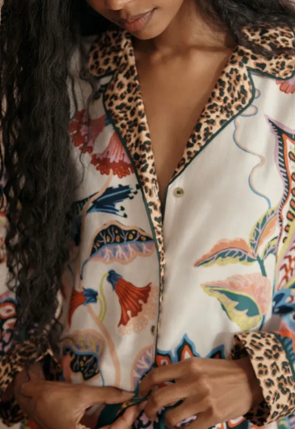 Anthropologie Sarah Gordon Buttondown Flannel Top, Size S - Image 4