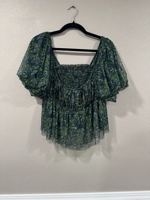 Free People Penelope Printed Smock Top - Image 2