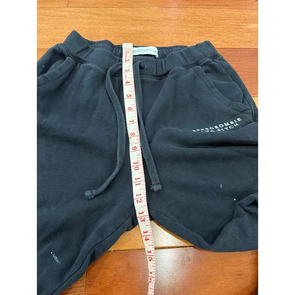 Abercrombie & Fitch Joggers‎ Womens Black Soft A&F Collection Sweatpants S - Image 6
