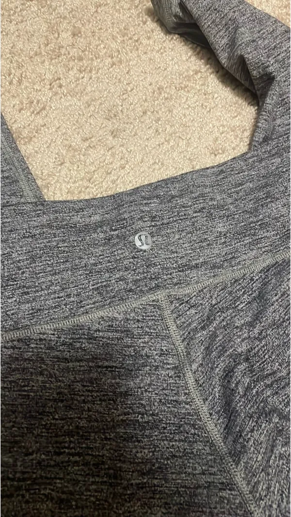 Grey lululemon high waisted leggings - Image 3