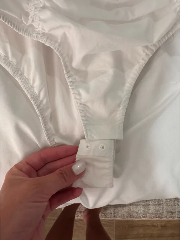 ZARA Bodysuit White - Image 5