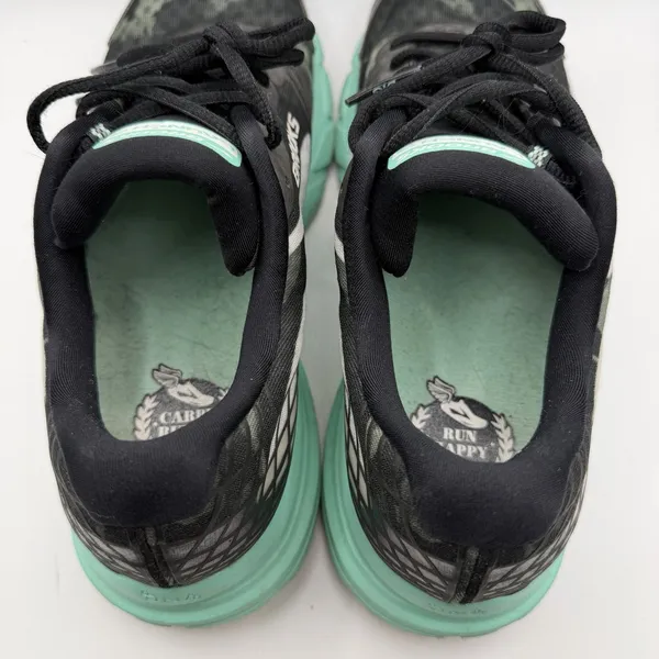 Brooks Women's Launch 3 Black/White/Ice Green Running Sneaker 10 B (M) - Image 10