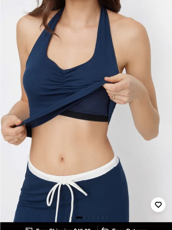 Cider Navy Loungewear Set NEW - Image 5