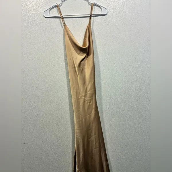 Show Me Your MuMu Tuscany Maxi Slip Dress small - Image 2