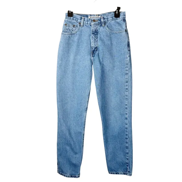 Vintage 90s High Sierra Mom Jeans Sz 6 Short High Rise Relaxed Fit Straight Leg - Image 3
