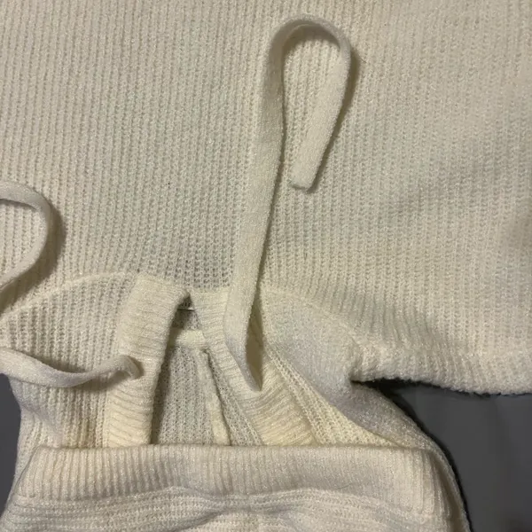Lucky Brand Ivory Knit Sweater - Image 3
