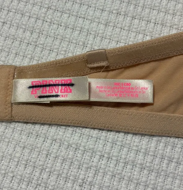 Pink By Victoria's Secret Strapless Bra - Image 4