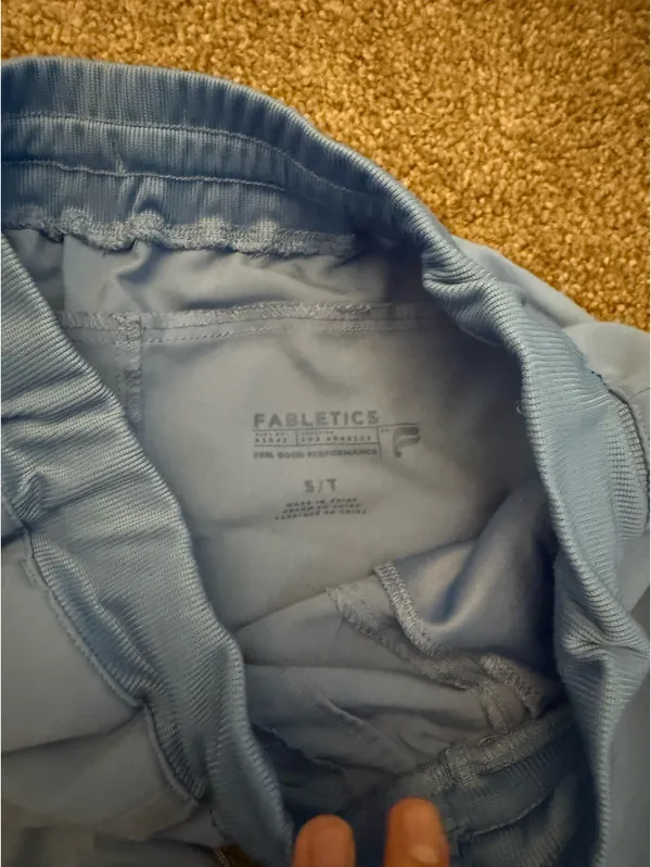 Fabletics Ceil Blue Scrub Joggers - Image 3