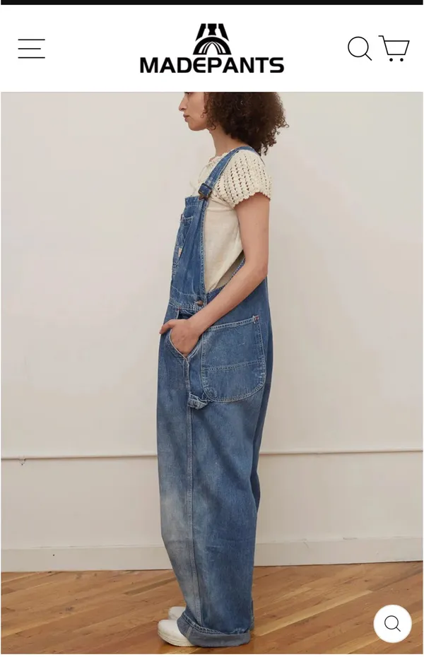 SOLD 🚫 MADE PANTS Oversized wide leg o - Image 2