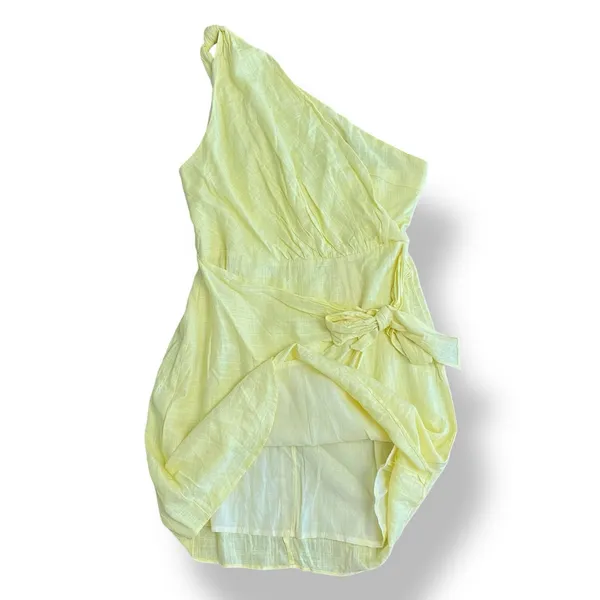 Hello Molly NWT Yummy Love Dress‎ In Yellow Women’s Size L Summer Party - Image 5