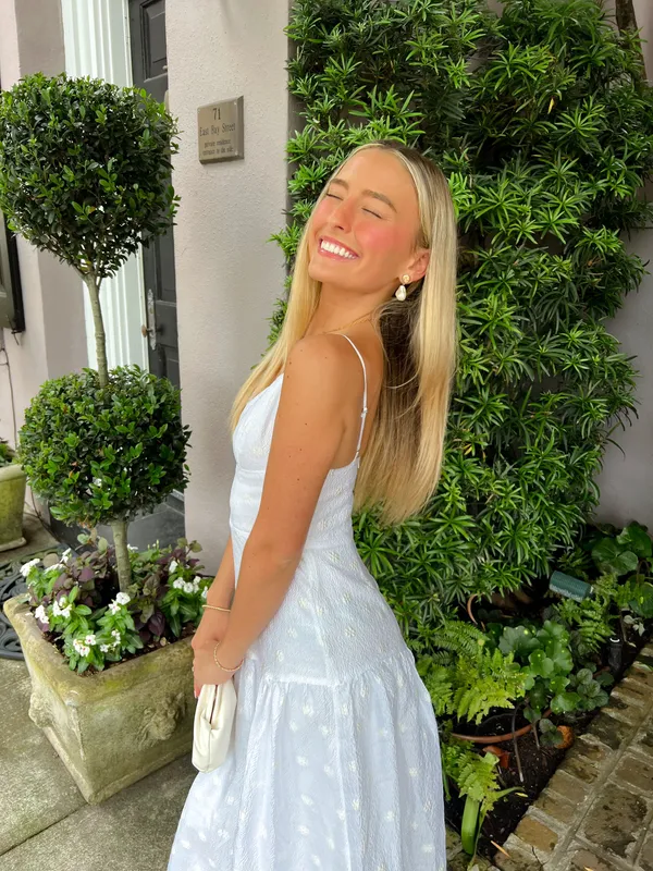 White Maxi Dress - Image 4
