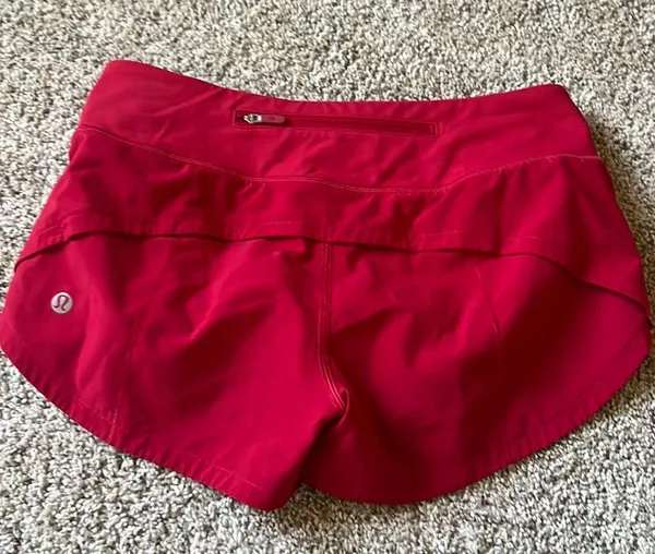 Red Speed Up Short Low-Rise 2.5” - Image 2