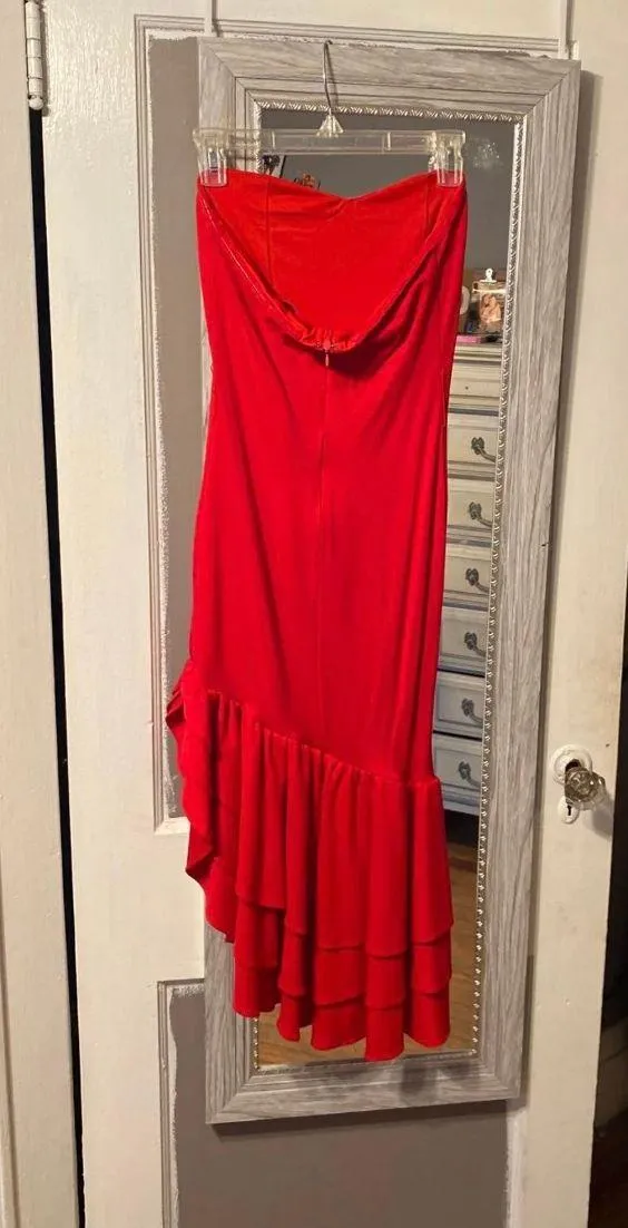 Hot Miami Styles Red Dress - Image 3