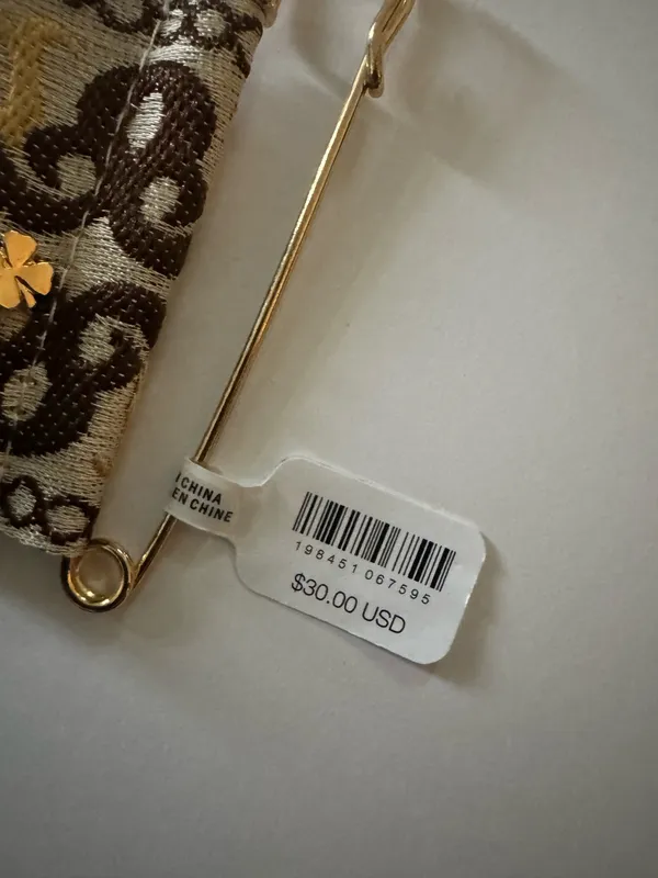 Free People Brooch and Stud Earring Set 6 Pairs Gold NWT - Image 3